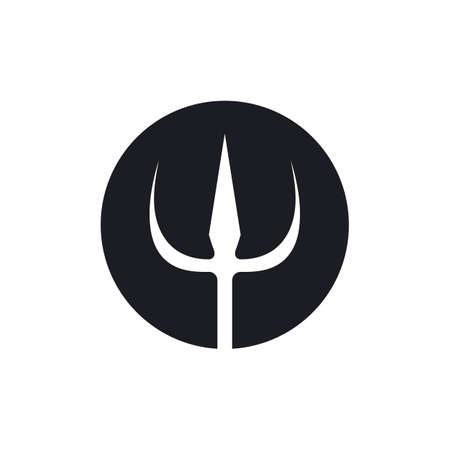 Trident   Template vector icon illustration designのイラスト素材