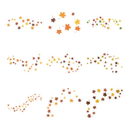 autumn  background   templateのイラスト素材