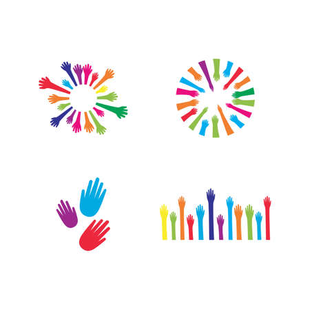 Hand Care  Template vector icon Businessのイラスト素材