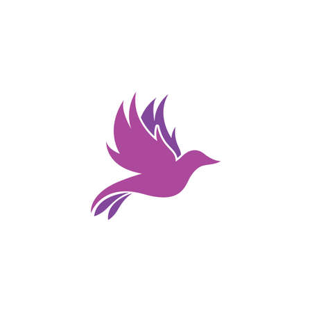 Bird Logo Template vector illustrationのイラスト素材