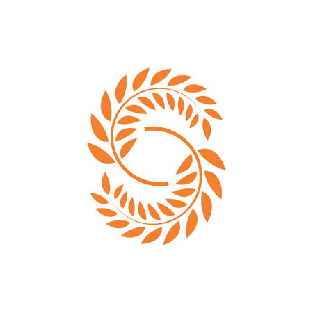 Wheat illustration  vector designのイラスト素材