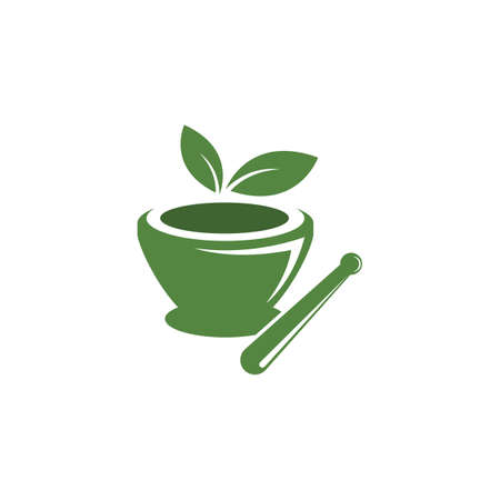 Medical Pharmacy illustration icon vector templateのイラスト素材