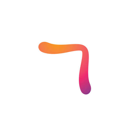 Boomerang weapon illustration icon vector flat designのイラスト素材