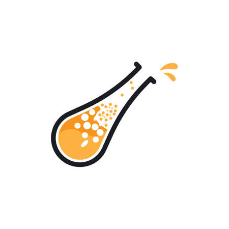 Lab logo vector icon templateのイラスト素材