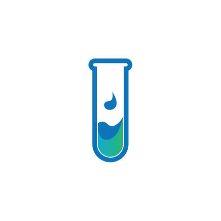 Lab logo vector icon templateのイラスト素材