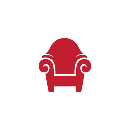 Furniture icon vector flat design templateのイラスト素材