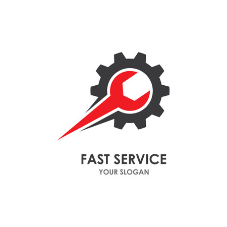 Wrench   vector flat designのイラスト素材