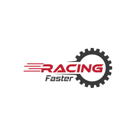 Speed racing   vector designのイラスト素材