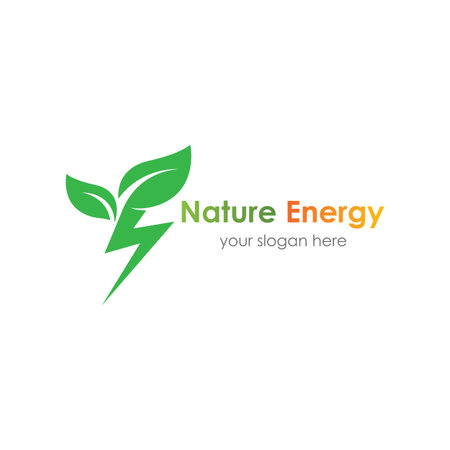 Eco energy vector illustration templateのイラスト素材