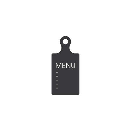 Cutting board icon flat design vectorのイラスト素材