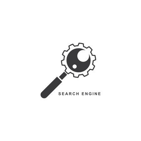 Search engine vector flat designのイラスト素材