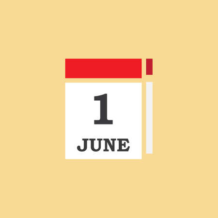 Calendar icon vector illustration flat designのイラスト素材