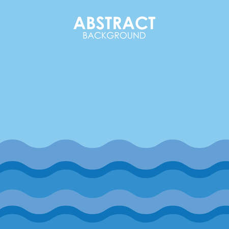 Blue abstract background design for business templateのイラスト素材