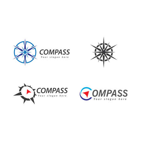 Compass Template vector icon illustration designのイラスト素材