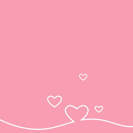 Love background illustration vector templateのイラスト素材