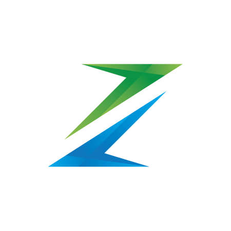 Arrow initial letter technology logo illustrationのイラスト素材