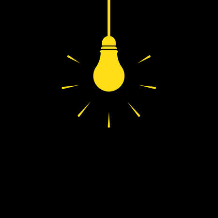 Bulb technology ilustration logo vector designのイラスト素材