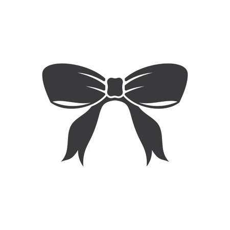 Bow tie icon vector flat designのイラスト素材
