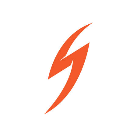 Lightning icon vector illustration designの写真素材