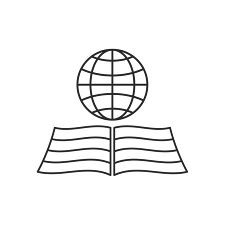 World book day logo vector flat design templateのイラスト素材