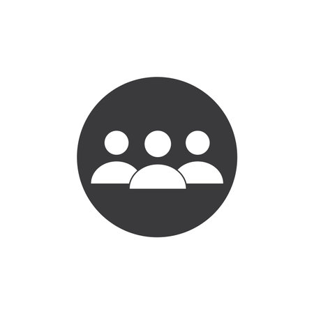 Contact us icon flat design vectorのイラスト素材