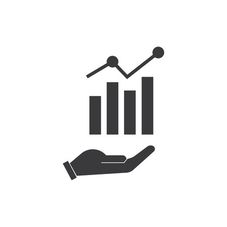 Marketing Business icon flat designのイラスト素材