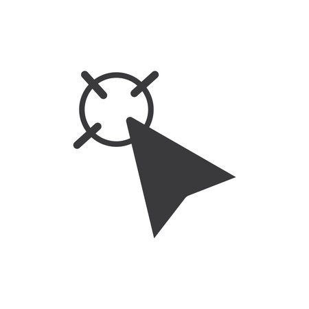Cursor icon pointer mouse icon designのイラスト素材