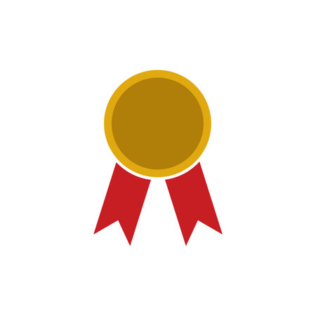 Trophy icon vector eps 10 flat designのイラスト素材