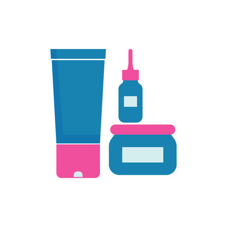 Beauty Salon cosmetic manicure iconのイラスト素材