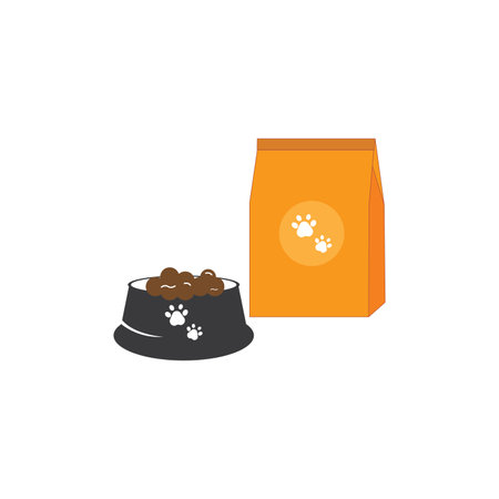 Pet shop Logo icon and symbol flat designのイラスト素材
