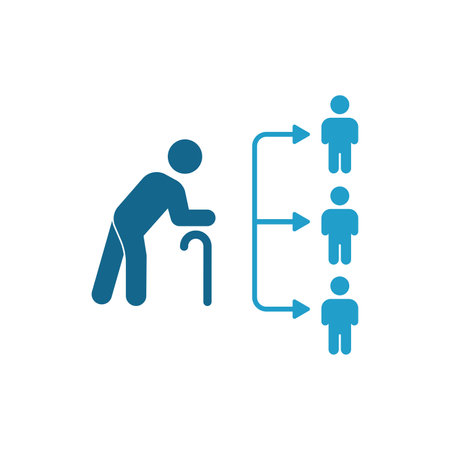 Disability icon medical tools and equipment flat designのイラスト素材