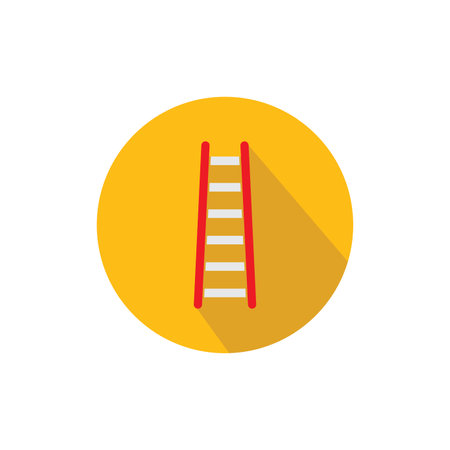 Firefighter icon flat design templateのイラスト素材