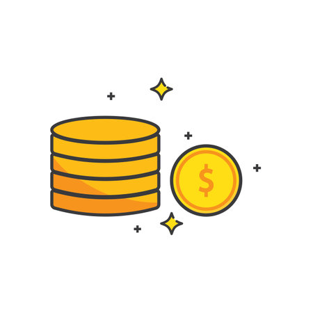 Business money banking logo iconのイラスト素材