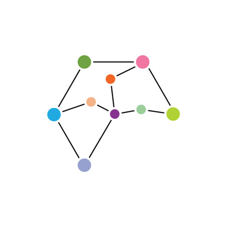 DNA illustration logo icon vector design