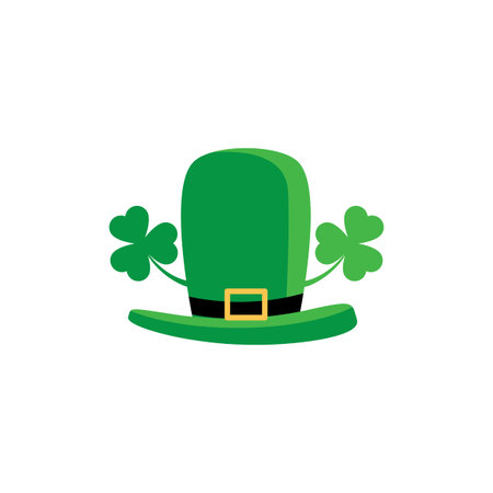 Happy St. Patrick's day symbol icon designのイラスト素材