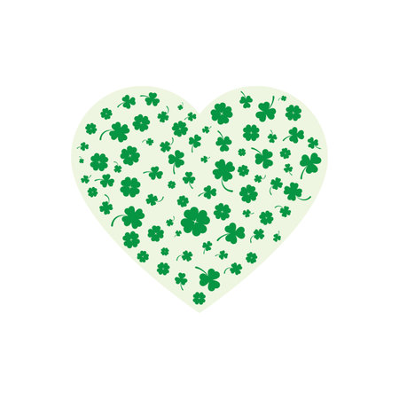 Happy St. Patrick's day symbol icon designのイラスト素材