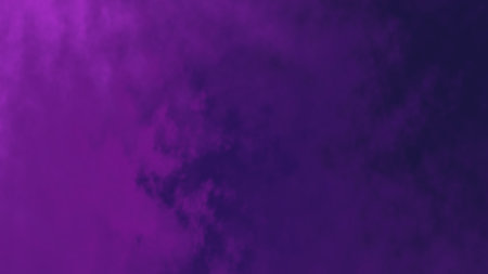 Abstract Purple nebulous cloud background