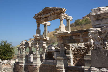 Ephesus - Ancient Greek city of Asia Minor, which is today West Turkey, Izmirの写真素材