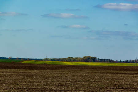 Rural autumn.の写真素材