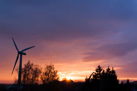 Ecological air energy.の写真素材