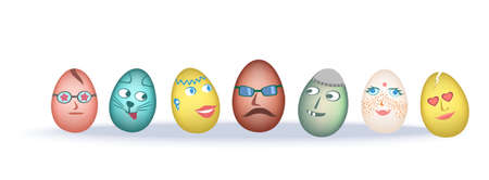 Easter eggs Jokes.のイラスト素材