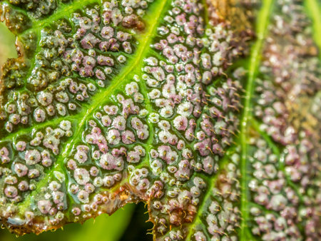 Amazing Lady Slipper Orchid Paphiopedilum close up