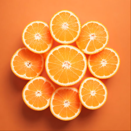 Beauty of Orange, Generative Aiの素材