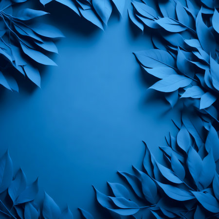 Multi colored leaf background Tranquil natural textures for eco design, Generative Aiの素材