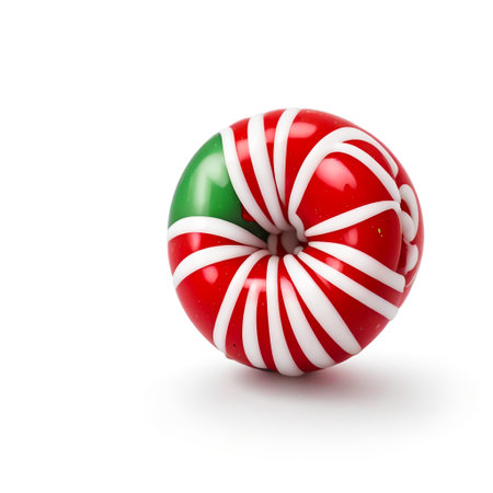 Christmas Gift  Festive Socks and Sweet Candy Decorations, Generative Aiの素材
