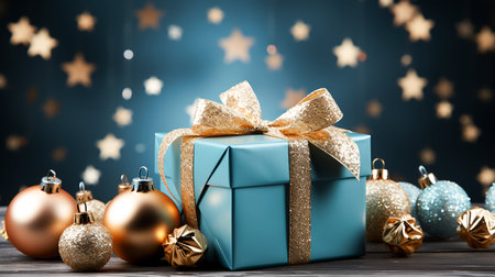 Celebrating Special Moments Blue Gift Boxes Packed with Joy for Unforgettable Occasions, Generative Aiの素材
