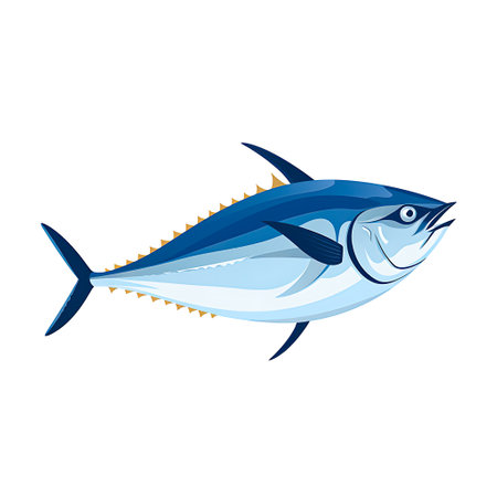 Delicious Sushi Ingredient Fresh Tuna Fish for Gourmet Japanese Cuisine, Generative aiの素材