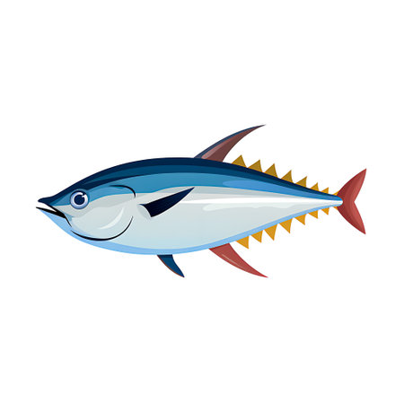 Delicious Sushi Ingredient Fresh Tuna Fish for Gourmet Japanese Cuisine, Generative aiの素材