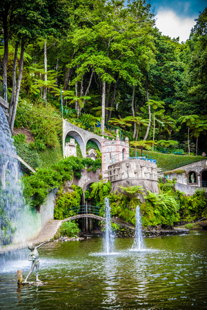 Madeira Island - Tropical Gardens of Monte Palaceのeditorial素材