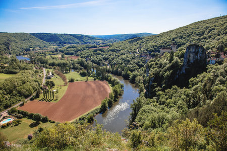 Lot Valley, Languedoc-Roussillon-Midi-Pyrenees, France